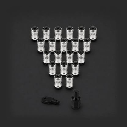 Kit 20 Tuercas Lug Nuts Epman 12x1.25 Acero Seguridad. [IRP-CATALOG:BULO010-NEG-1.25-GALLERY-2-O.webp:5f1ddcaedda6f467]