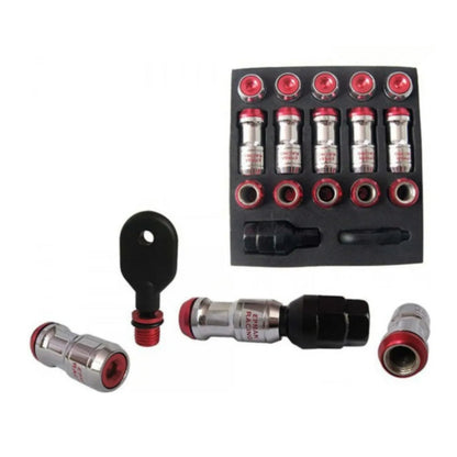 Kit 20 Tuercas Lug Nuts Epman 12x1.25 Acero Seguridad