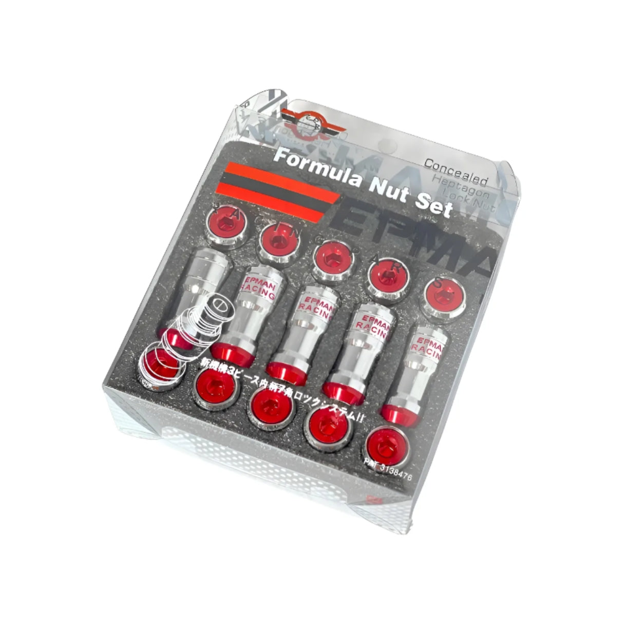 Kit 20 Tuercas Lug Nuts Epman 12x1.25 Acero Seguridad
