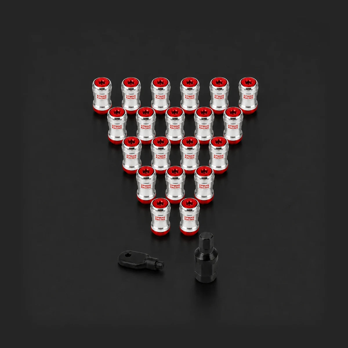 Kit 20 Tuercas Lug Nuts Epman 12x1.25 Acero Seguridad. [IRP-CATALOG:BULO010-ROJ-1.25-GALLERY-2-O.webp:30021f215bc415bd]