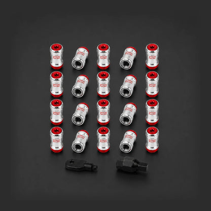 Kit 20 Tuercas Lug Nuts Epman 12x1.25 Acero Seguridad. [IRP-CATALOG:BULO010-ROJ-1.25-GALLERY-3-O.webp:56de8883b06e669a]