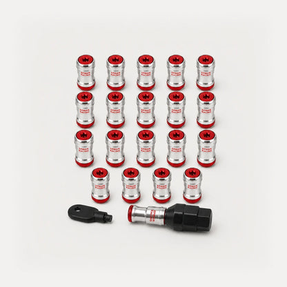 Kit 20 Tuercas Lug Nuts Epman 12x1.25 Acero Seguridad. [IRP-CATALOG:BULO010-ROJ-1.25-GALLERY-4-C.webp:95d2567665e53119]