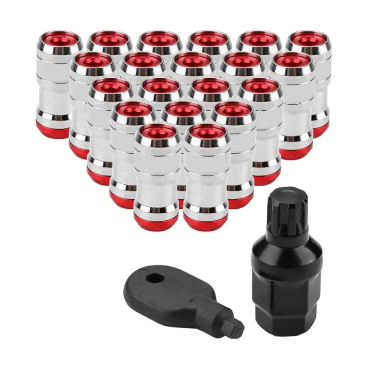 Kit 20 Tuercas Lug Nuts Epman 12x1.5 Acero Seguridad