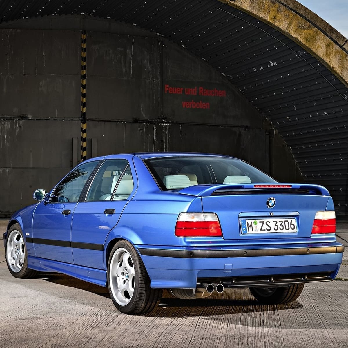 Paragolpe Trasero Bmw Serie 3 E36 Tipo M3 Sedán/Coupé