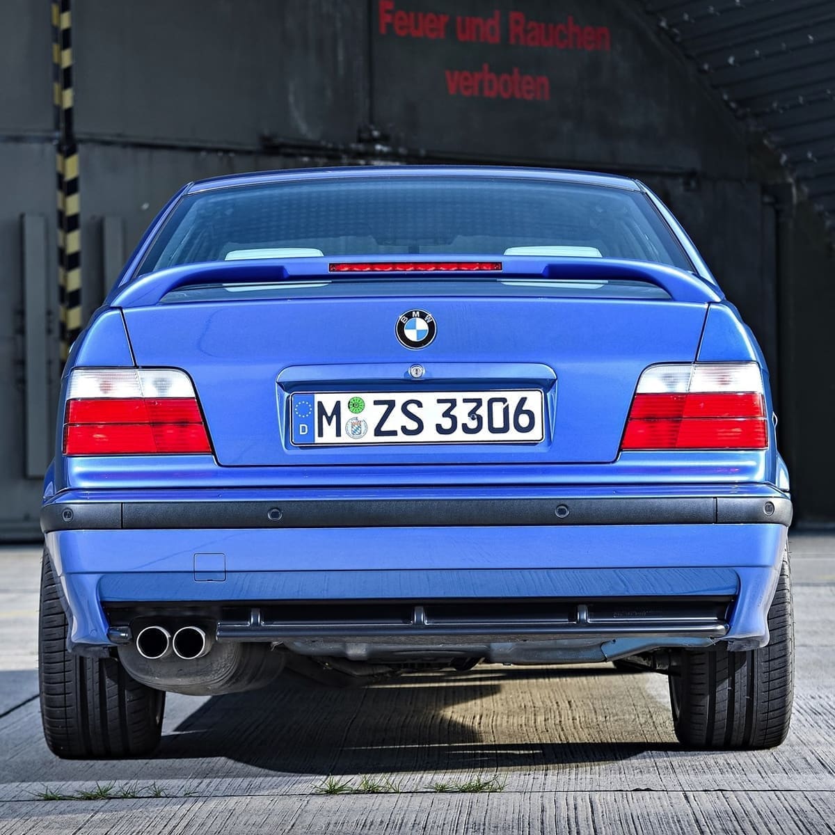 Paragolpe Trasero Bmw Serie 3 E36 Tipo M3 Sedán/Coupé