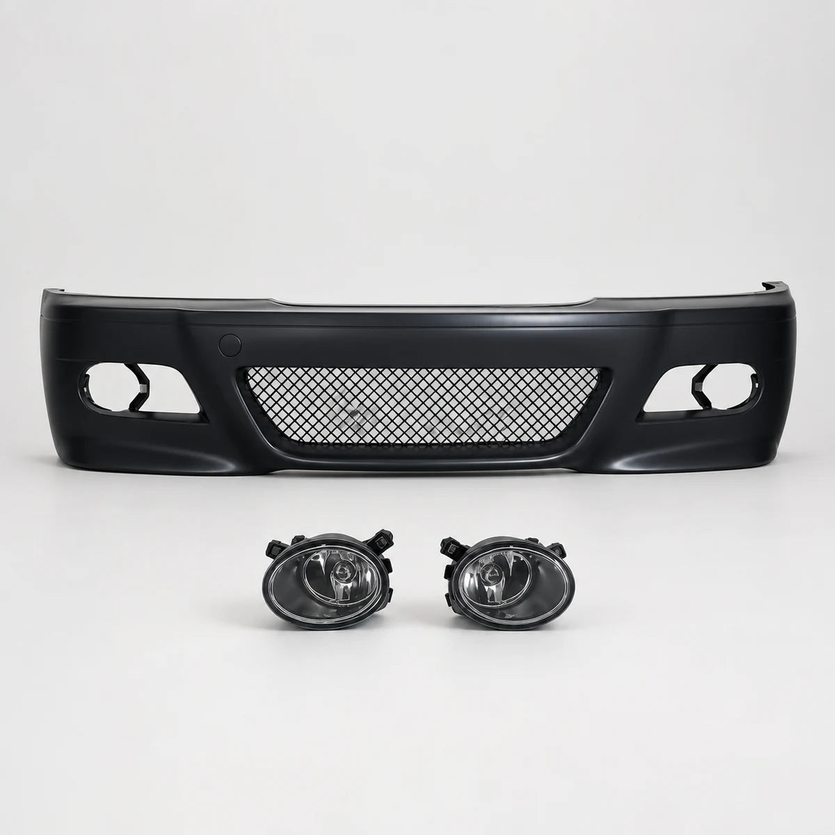 Paragolpe BMW E46 Serie 3 99-06 M3 Plástico con Antinieblas. [IRP-CATALOG:BUMP004-1-C.webp:00de97f16caee036]