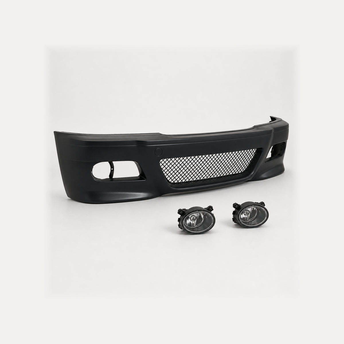 Paragolpe BMW E46 Serie 3 99-06 M3 Plástico con Antinieblas. [IRP-CATALOG:BUMP004-GALLERY-1-C.webp:4d29696e57beef9c]