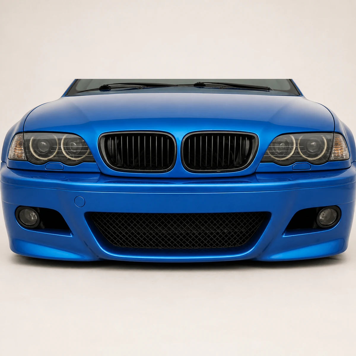 Paragolpe BMW E46 Serie 3 99-06 M3 Plástico con Antinieblas. [irp-catalog:bump004-gallery-2-c.webp:17459ba382bb8683]