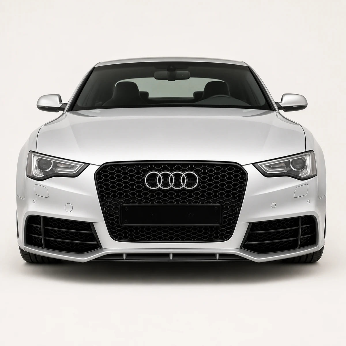 Paragolpe RS5 para Audi A5 13-16 con Parrilla RS Negra Brillante. [IRP-CATALOG:BUMP005-1-C.webp:65845cd6f0b9f504]