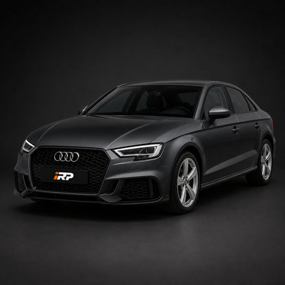 Paragolpe RS3 para Audi A3 8V 17-20 con Rejillas y Parrillas Negra Brillante. [irp-catalog:bump006-1-o.webp:ad17c3e3372eb8f7]