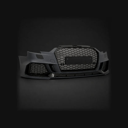 Paragolpe RS3 para Audi A3 8V 17-20 con Rejillas y Parrillas Negra Brillante. [IRP-CATALOG:BUMP006-GALLERY-1-O.webp:4f9442d1d019d740]