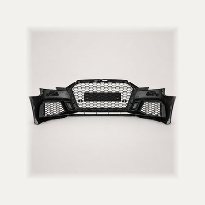 Paragolpe RS3 para Audi A3 8V 17-20 con Rejillas y Parrillas Negra Brillante. [IRP-CATALOG:BUMP006-GALLERY-2-C.webp:232b674c8ea5d26b]