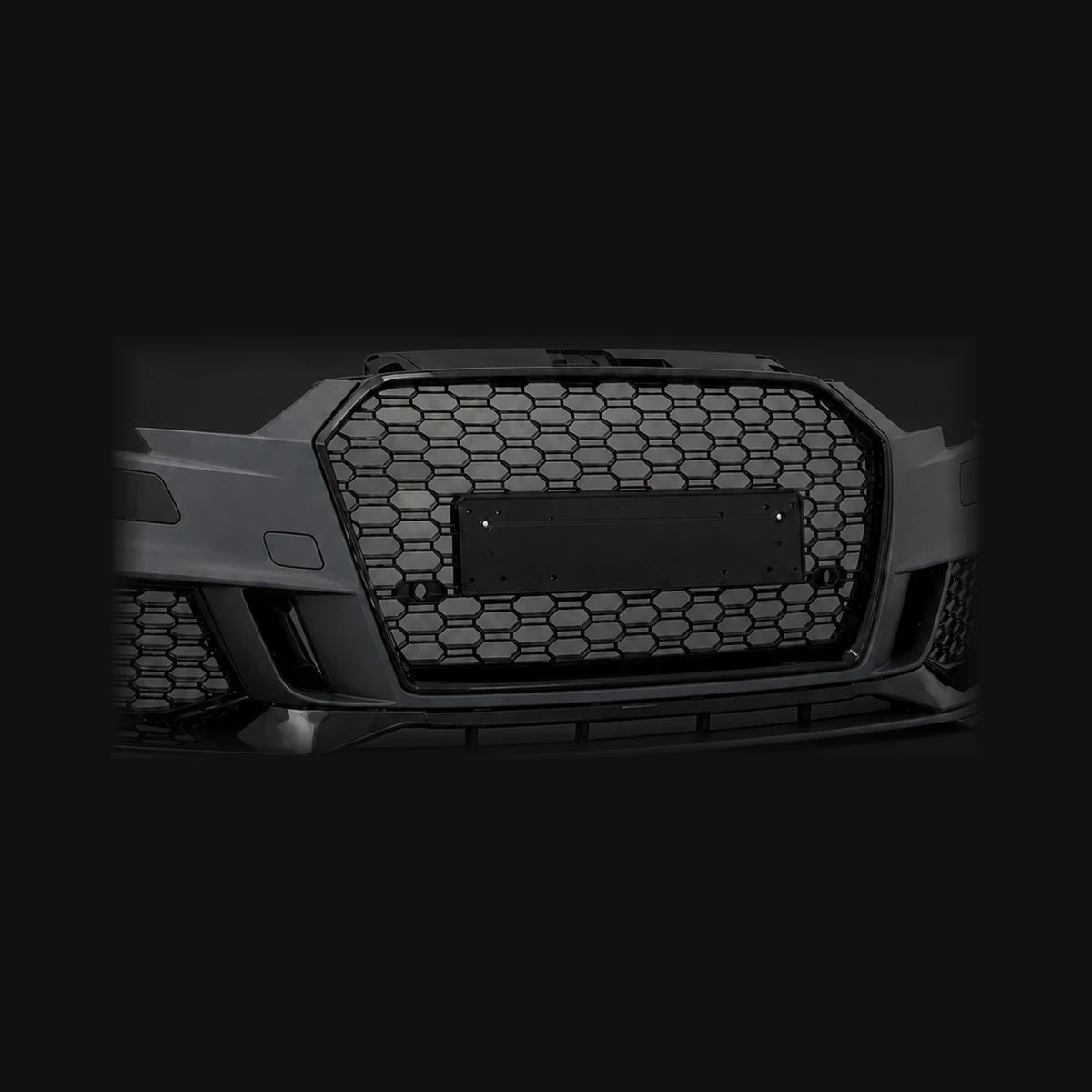 Paragolpe RS3 para Audi A3 8V 17-20 con Rejillas y Parrillas Negra Brillante. [IRP-CATALOG:BUMP006-GALLERY-4-O.webp:9acad65f9460868c]