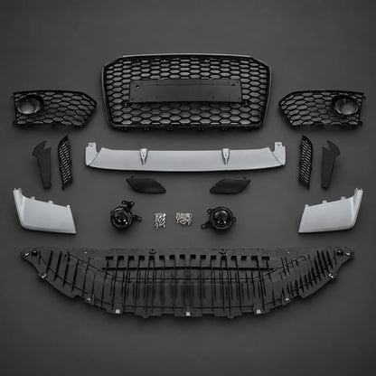 Paragolpe Delantero Tipo RS para Audi A6 Facelift 2016-2018. [IRP-CATALOG:BUMP010-GALLERY-4-O.webp:d6724dc01ade5654]