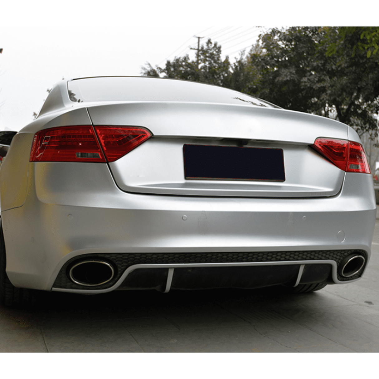 Paragolpe Trasero Estilo Rs5 Para Audi A5 B8.5 Coupé 13-16