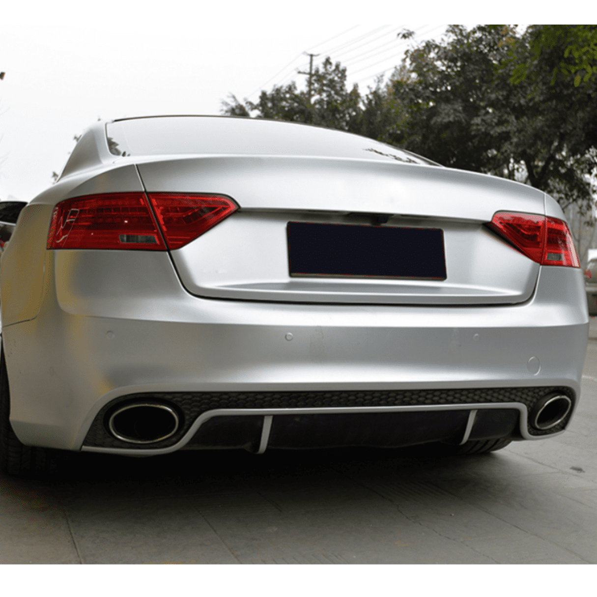 Paragolpe Trasero Estilo Rs5 Para Audi A5 B8.5 Coupé 13-16