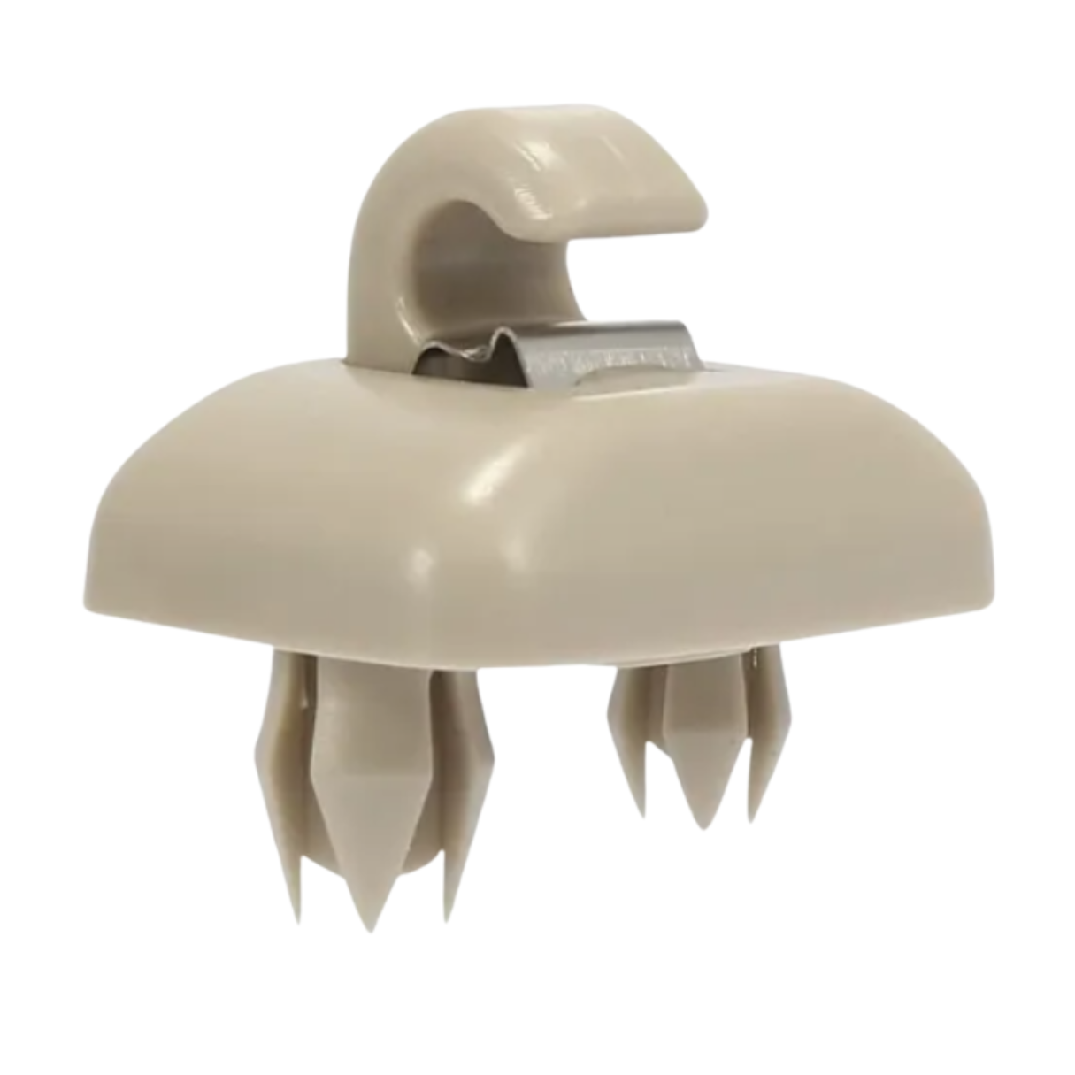 Kit X2 Ganchos Clip Beige Parasol Audi A1 A3 A4 A5 Q3 Q5 Tt