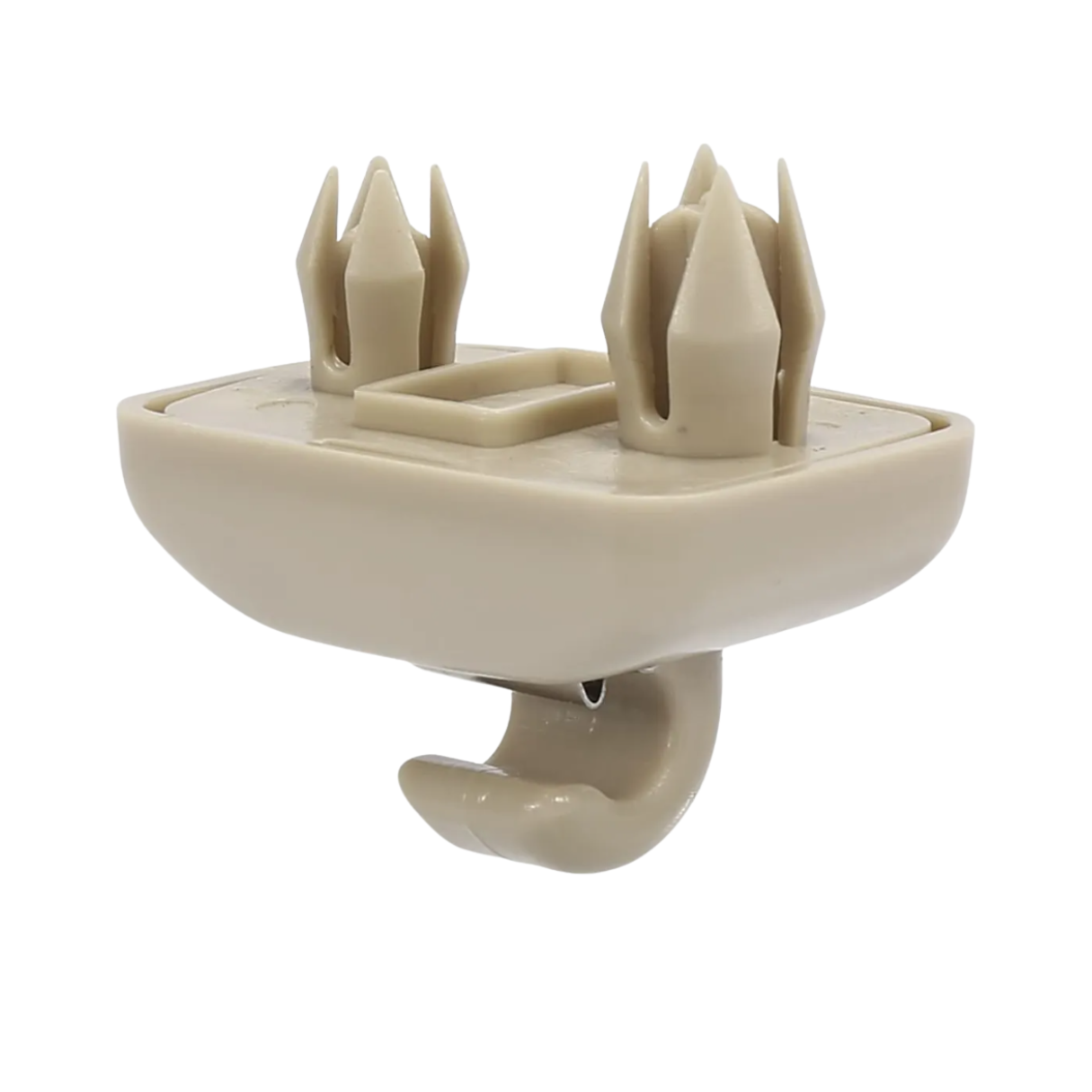 Kit X2 Ganchos Clip Beige Parasol Audi A1 A3 A4 A5 Q3 Q5 Tt