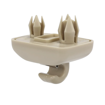 Kit X2 Ganchos Clip Beige Parasol Audi A1 A3 A4 A5 Q3 Q5 Tt