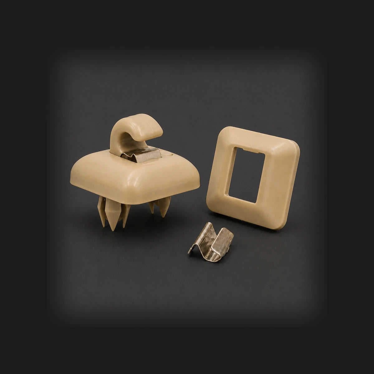 Gancho Clip Parasol Audi A1 A3 A4 A5 Q3 Q5 TT. [IRP-CATALOG:CLIP001-BEI-GALLERY-4-O.webp:ec39c065ad25af81]