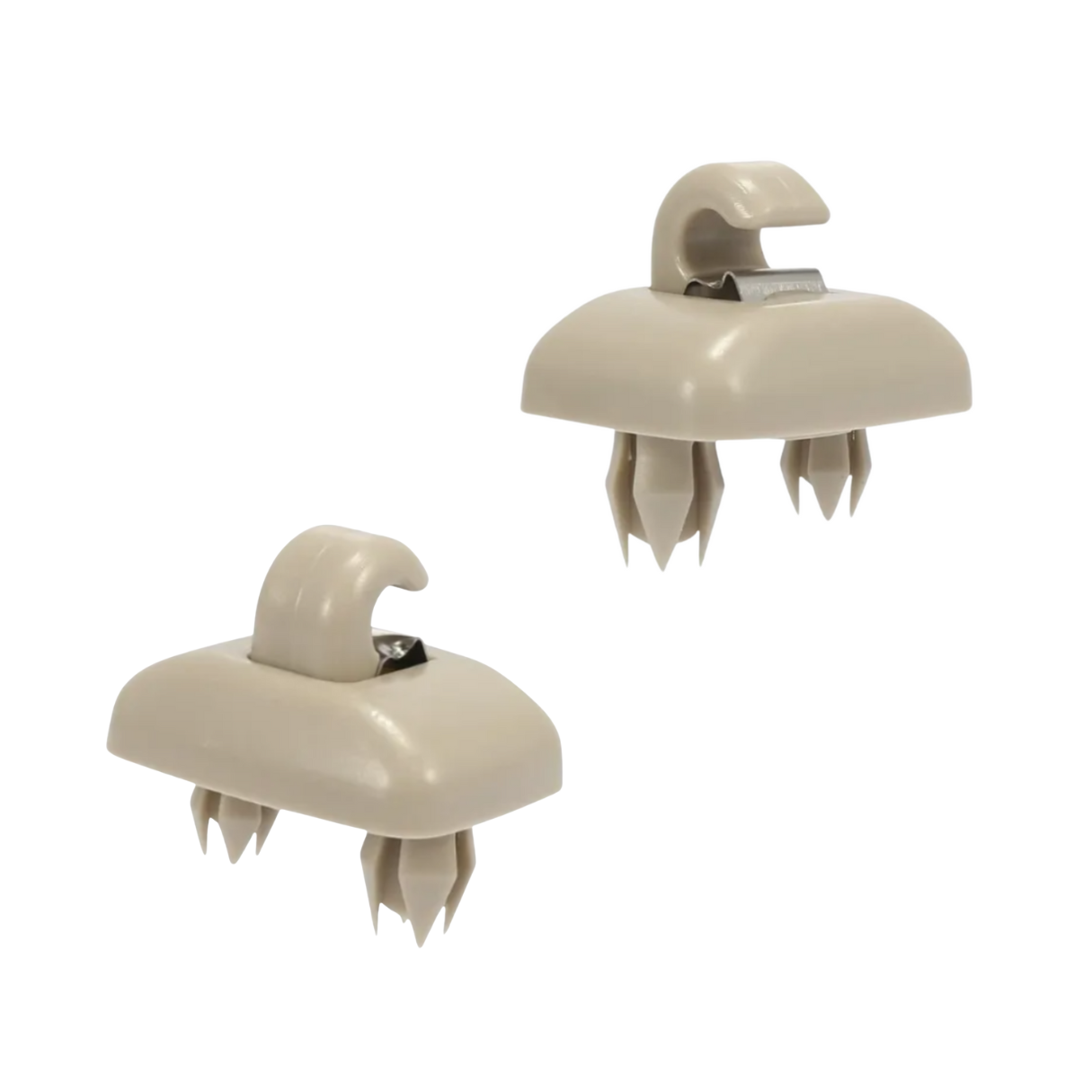 Kit X2 Ganchos Clip Varios Colores Parasol Audi A1 A3 A4 A5 Q3 Q5 Tt