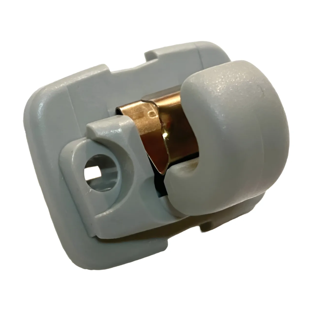 Kit X2 Ganchos Clip Gris Parasol Audi A1 A3 A4 A5 Q3 Q5 Tt