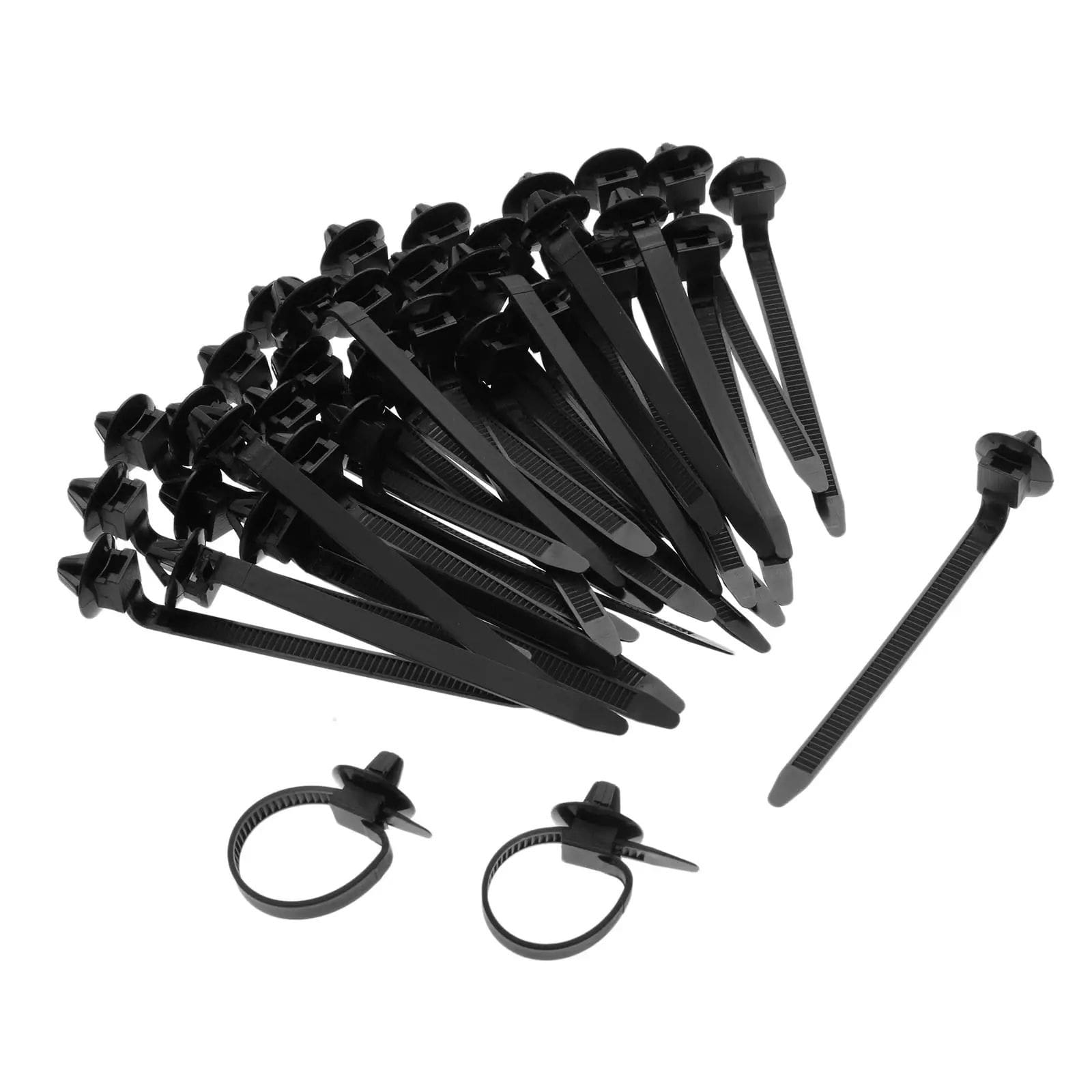 Kit 50 Piezas Precintos Para Fijación Con Clip Prensacable
