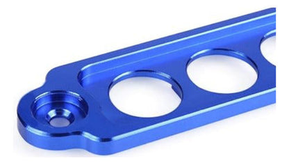 Sujetador De Bateria Universal Largo Aluminio Anodizado 22cm