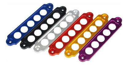 Sujetador De Bateria Universal Largo Aluminio Anodizado 22cm