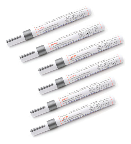 Marcadores Fibrones Pintura Sintetica X6 Indeleble oleo
