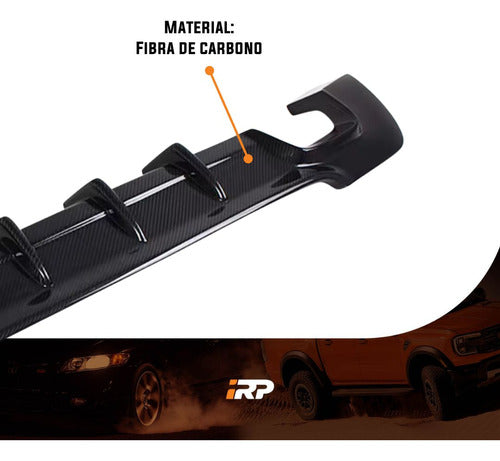 Difusor Trasero De Fibra De Carbono Para Bmw Serie 3 Coupe 2007-2012