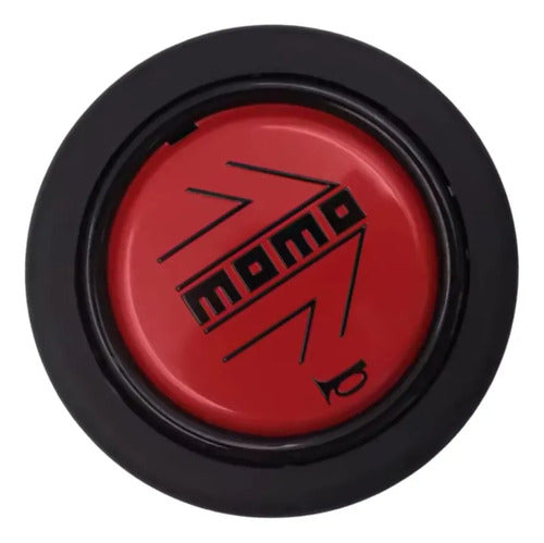Pulsador de Bocina logo Momo para Volante Deportivo tipo Nardi Omp Momo Gp Race