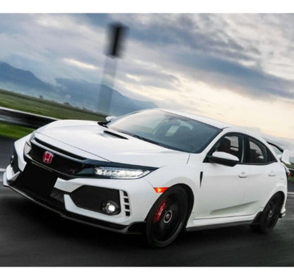 Kit Bodykit + Alerón Type R Para Honda Civic Sedán 16-20