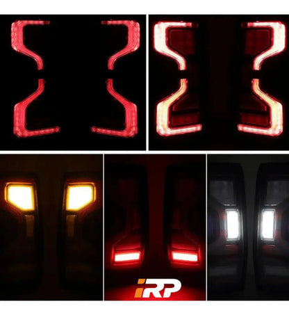 Faros Traseros Led Ford Ranger T9 23-26 Tipo Xlt Raptor Blis