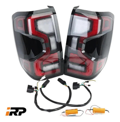 Faros Traseros Led Ford Ranger T9 23-26 Tipo Xlt Raptor Blis