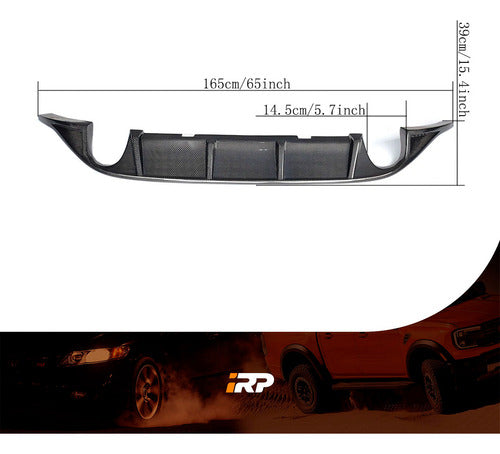 Difusor De Carbono Para Golf Gti Mk7
