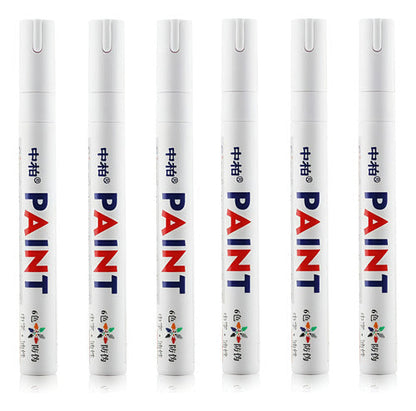 Marcadores Fibrones Pintura Sintetica X6 Indeleble oleo