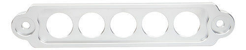 Sujetador De Bateria Universal Largo Aluminio Anodizado 22cm