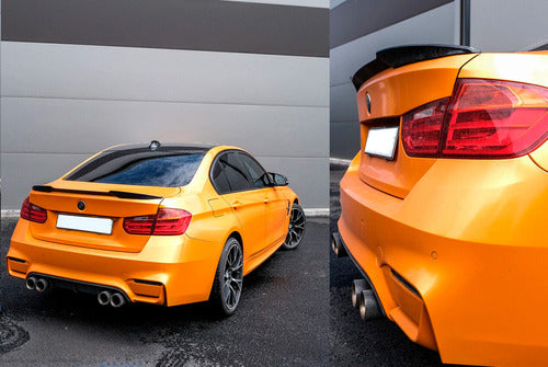 Aleron Estilo M3 Cs Para Bmw Serie 3 F30 De Fibra De Carbono