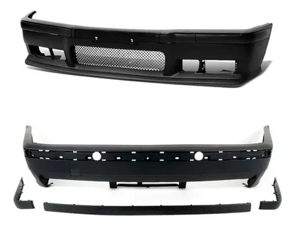 Kit Paragolpes Bmw E36 Estilo M3 Del/tras Negro Negro