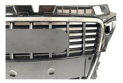 Parrilla Para Audi S3 8p 08-13 Con Borde Cromado Viras Negra