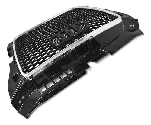 Parrilla Estilo Rs3 Para Audi A3 8p 08-13 Borde Cromado