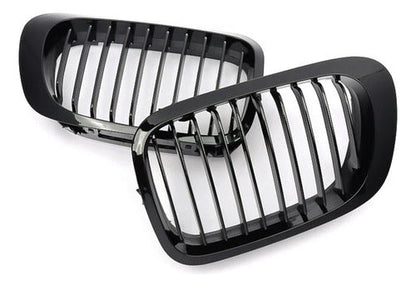 Kit Paragolpe + Parrillas Para Bmw E46 M3 Pre Lci 99-01 Negro