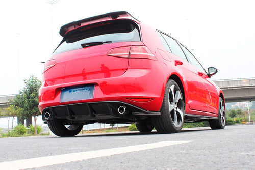 Difusor De Carbono Para Golf Gti Mk7
