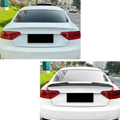 Aleron Audi A5 Sportback Psm B8 B8.5 2007-2016 Negro 5ptas