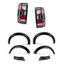 Kit Fenders + Faros Led Raptor Ford Ranger T9 23-26 Negro