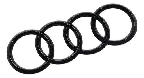 Parrilla Estilo Rs3 Para Audi A3 8v 17-20 Negra Quattro Negra