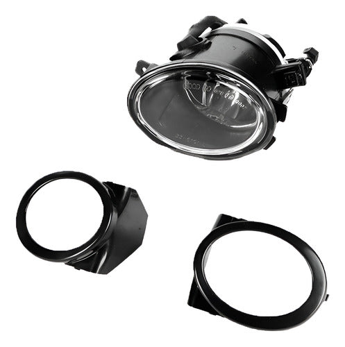 Kit Paragolpe + Parrillas Para Bmw E46 M3 Pre Lci 99-01 Negro