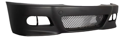 Kit Paragolpe + Carcasas Espejo Para Bmw E46 M3 Negro