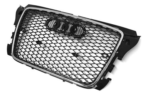 Parrilla Estilo Rs3 Para Audi A3 8p 08-13 Borde Cromado